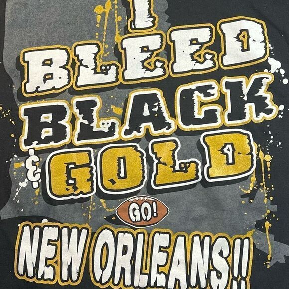New Orleans Saints 09-10 Championship Tee - Picture 2 of 6